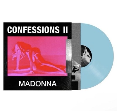 Madonna - CONFESSIONS II 2 Blue TikTok Limited Edition Vinyl Record LP In Hand!