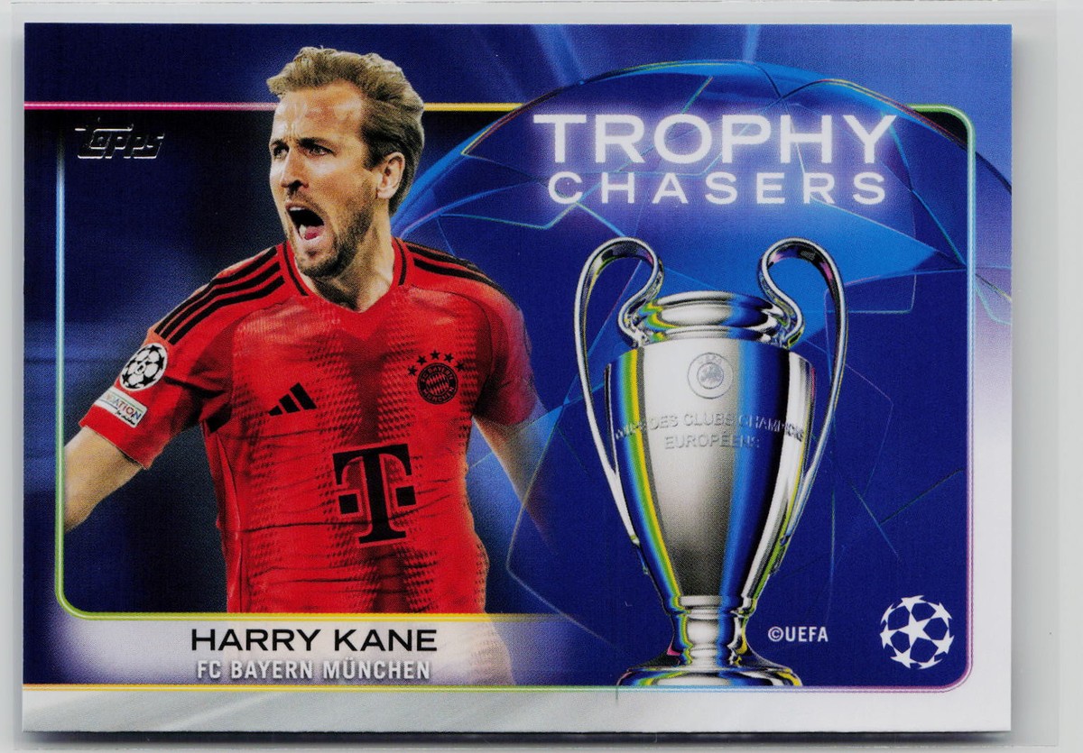 2024-25 Topps Uefa Club Competitions - Trophy Chasers Harry Kane