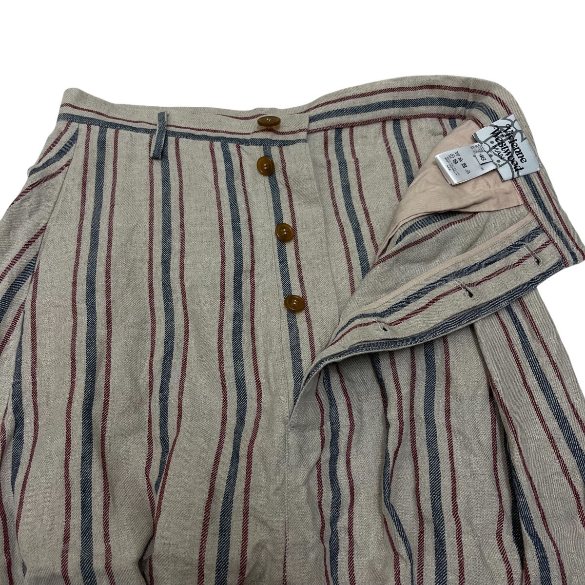 Men's Vivienne Westwood Man Sample Product Striped Sarouel Men's Vivienne Westwood Man Sample Product Striped Sarouel
