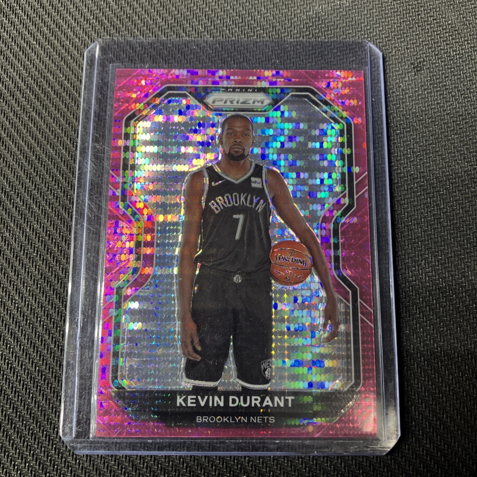 2020-21 Panini Prizm Kevin Durant #81 Pink Pulsar Prizm /42