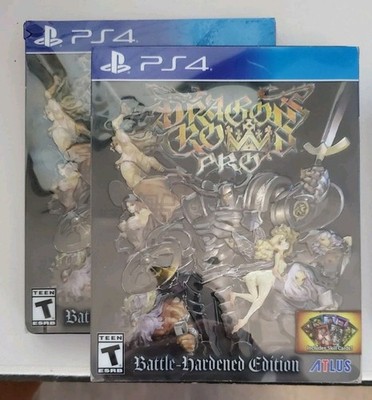 Dragon's Crown Pro: Battle Hardened Edition Case PS4  Steelbook ONLY **NO GAME**