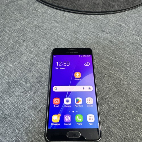 Samsung Galaxy A3 2016 schwarz entsperrt 16GB 4,7" NFC Android Smartphone