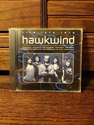 HAWKWIND LIVE 1970-1972 France Import CD 1999 PEGASUS Sealed NIP 