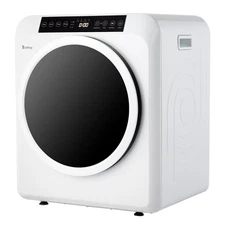 Compact Home 3.5Cu.Ft Electric Dryer Machine Stainless Steel Drum Clothing New