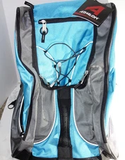 Athalon 330 Everything Ski Snowboard Boot Bag/Backpack Travel Gray/Teal Blue