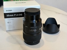 Sigma Art 35mm f/1.4 DG HSM Wide Angle Lens Sony E-mount 
