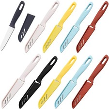 10 Set knife Kitchen Small Paring Knives Ultra Sharp Vegetable and Fruit Knife