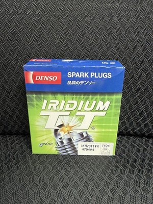 Set of 4 Denso IKH20TT 4704 Iridium TT Spark Plugs Toyota Subaru BMW Porsche
