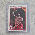 1991-92 NBA Hoops Michael Jordan #30 Chicago Bulls Most Valuable Player Card
