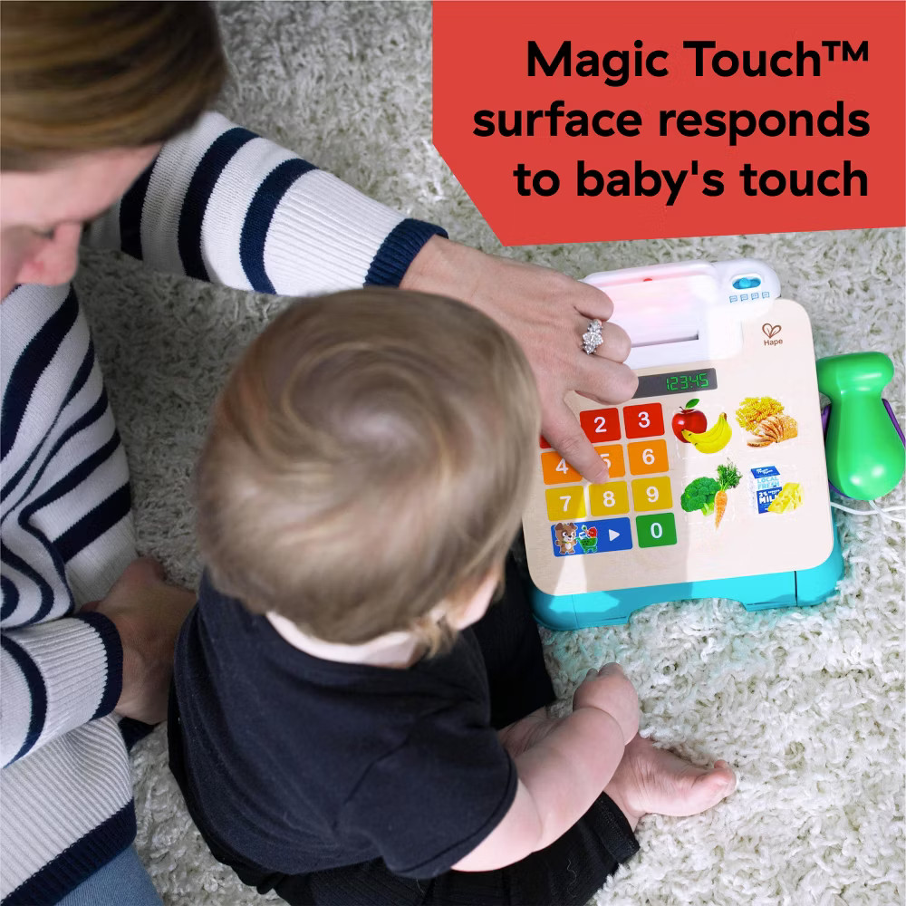 как выглядит Baby Einstein Magic Touch Cash Register Pretend to Check Out Baby Learning фото