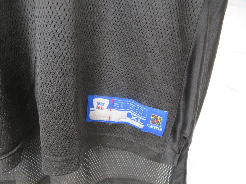 Camiseta de fútbol americano Baltimore Ravens para hombre XL negra púrpura NFL Reebok Joe Flacco #5 Foto 4 de 4