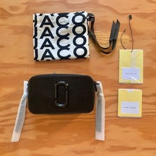 Marc Jacobs DTM Snapshot Crossbody Bag Black NEW missing strap