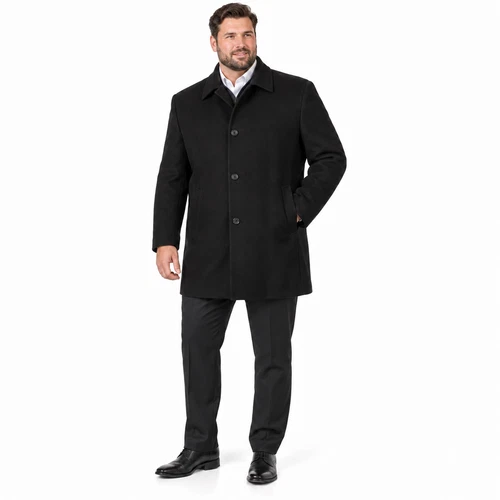Ermenegildo Zegna Wool Silk Car Coat Mens Wool Silk Blend Luxury Class Italy 816 video thumbnail