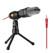 Professional Podcast Condenser Microphone with Stand and Suspension Mount