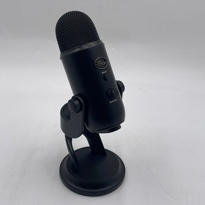 Logitech for Creators Blue Yeti USB Microphone for Gaming Black - NOT WORKING