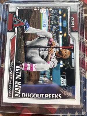 2026 Topps Series 1 Ketel Marte  Dugout Peeks  SSP Image Variation Diamondbacks