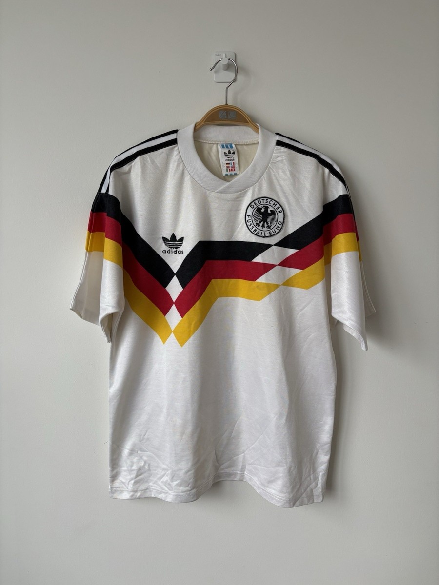 Vinatge Germany 1989/90 National Team Adidas Soccer Jersey