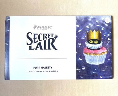 MTG Secret Lair ''Cats are the Best'' | Purr Majesty | Foil Edition