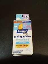 Orajel Baby Cooling Tablets For Teething 100 Count Each Daytime 10/26