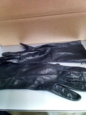 Lot Of 4 Pair Of Vintage Gloves ,One Black Leather Fownes.