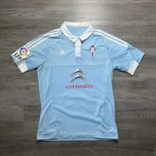 Adidas Celta Vigo Jersey Shirt Mens Medium Home 2015-2016 Soccer Spain