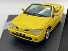VITESSE Renault Megane Cabriolet Yellow 1:43 Diecast modelcar
