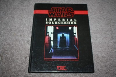 Star Wars Imperial Sourcebook 2nd Edition Hardcover West End Games, Role Playing