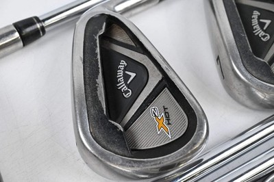 Callaway X2 Heißeisen / 5-PW+GW / Regular Flex SpeedStep 85 Schäfte