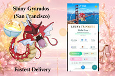 Shiny Gyadrado San Francisco - LUCKY TRINKET - Pokemon Go