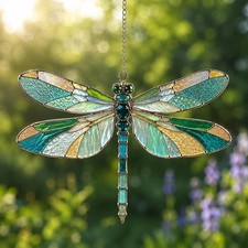 Dragonfly Acrylic Style Window Suncatcher