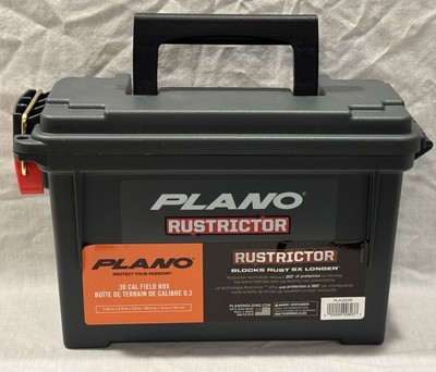 NEW PLANO RUSTRICTOR  1312 HUNTING RANGE AMMO CAN .30 CAL FIELD STORAGE BOX/CASE