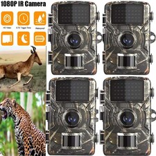 Hunting Outdoor 1440P Trail Camera Wildlife Waterproof Game Cam Night Vision