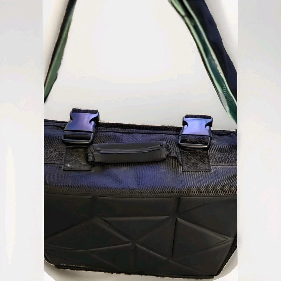 Hyperkin Polygon Rook Travel Carrying Case Black Bag Storage - Image 2 of 4