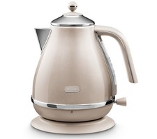 De’Longhi KBOT3001.BG Jug Kettle Icona Metallics Anti-limescale Filter 1.7L Gold