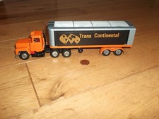 CORGI MAJOR TOYS MACK TRUCK WITH TRANS CONTINENTAL TRAILER No 1100 DIECAST