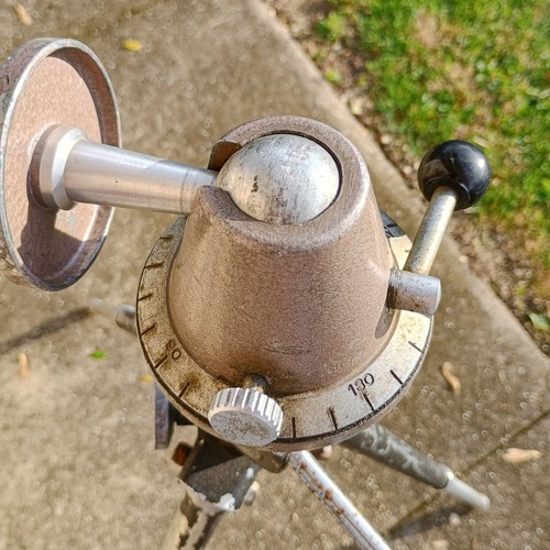 Quick-Set Elevator Senior Model ES2 Vintage Aluminum Tripod (Rare) - Picture 8 of 14