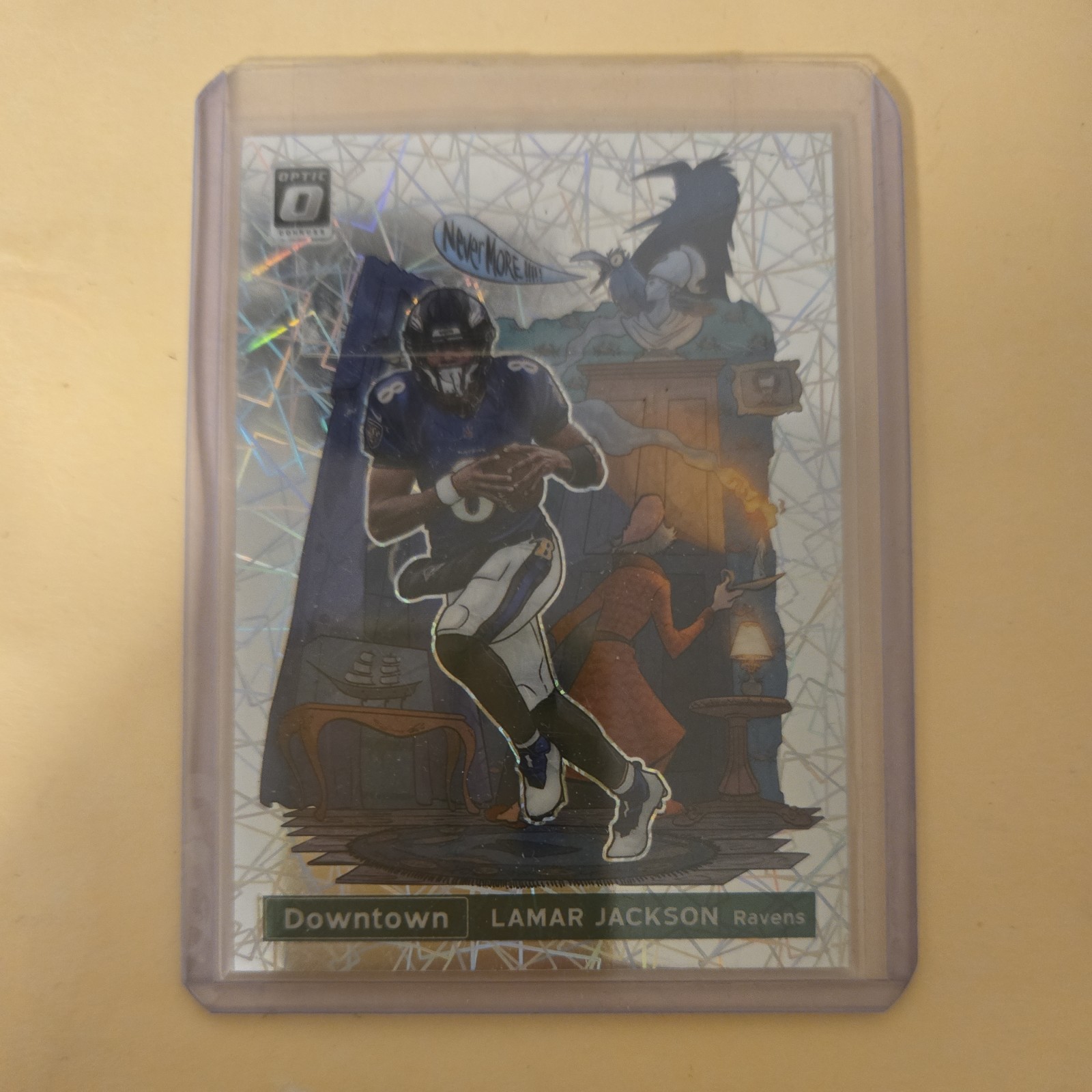 2021 Panini Donruss Optic - Downtown Lamar Jackson #DT-9