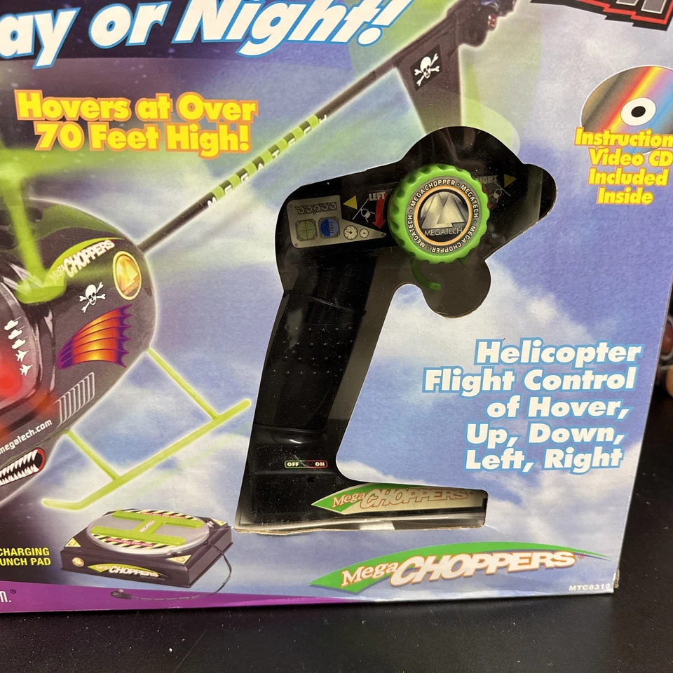 MEGATECH MTC-8209 Mega Chopper Radio Controlled Helicopter NEW - Image 2 of 4