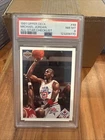 1991 Upper Deck All - Star Checklist Michael Jordan Card #48 PSA 8 Near Mint