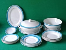 ANTICO SERVIZIO PIATTI 24 PEZZI S.C. RICHARD SAN CRISTOFORO LAMBRATE 1800. DG60