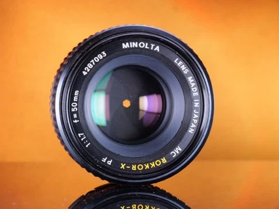 Minolta Rokkor PF 50mm Camera Lenses for sale - eBay