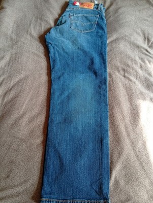 Levi Strauss & Co. 751 Herren Jeans blau Denim W34 L30 Gerades Bein Five-Pocket