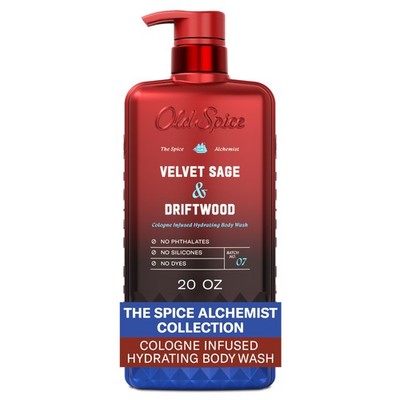 Mens Body Wash with Cologne Infusion, Hydrating Formula, Velvet Sage