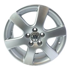 1x Alufelge 15 Zoll 6.0" 5x100 6Q0601025R VW Polo Rim Wheel