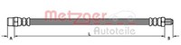 Vorderachse Links Metzger 4110791 Bremsschlauch FüR Volvo