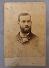 OLD CABINET CARD PHOTO HOWARD HUBBER  - McFADDEN PHOTOGRAPHER BOSTON MA/BATH ME — photo 1