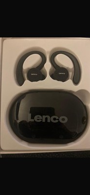 Lenco Sport IPX5 TWS Bluetooth In-Ear-Kopfhörer mit Ohrbügel, schwarz, gebraucht