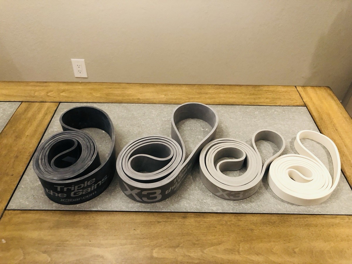 New X3 Bar Jaquish Biomedical Complete Resistance Band Bands