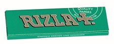 Rizla GREEN  Grün Zigarettenpapier - Blättchen (50x 50 Blatt -Packung)
