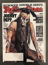 Rolling Stone July 2013 Johnny Depp Cover Summer Double Issue #1186/87